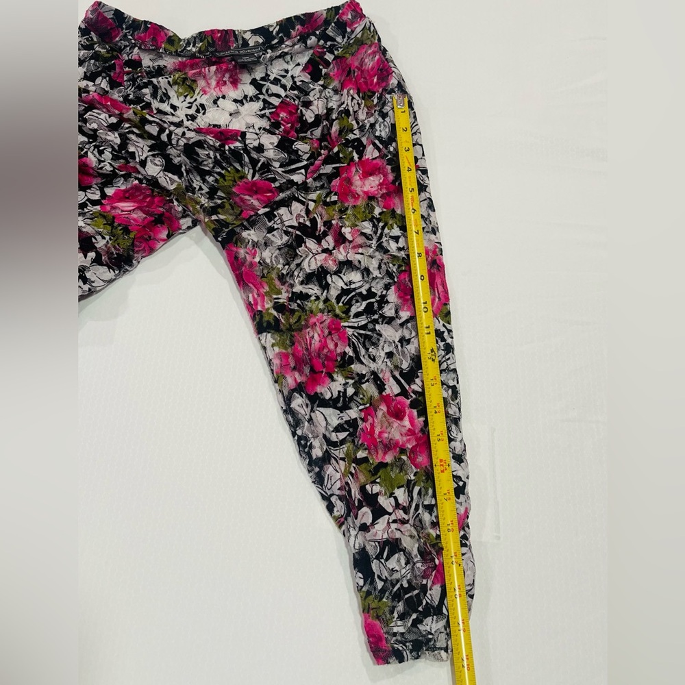 Jessica Howard Pink and Black Floral Kimono - Picture 9 of 11